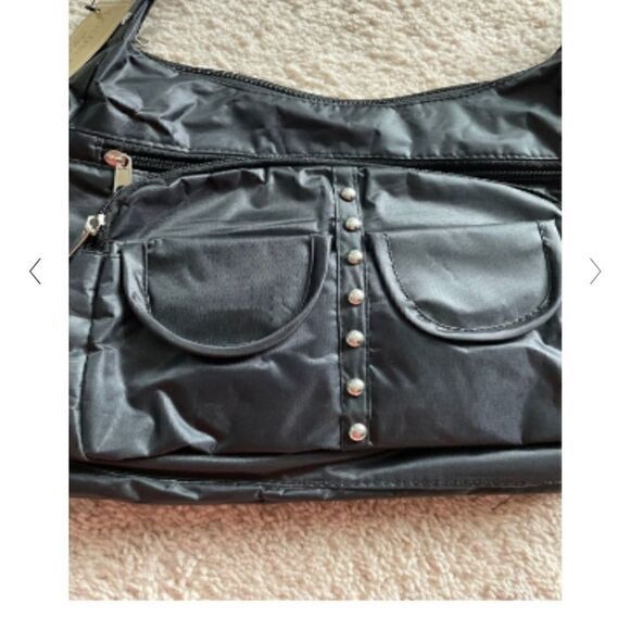 Gold Coast Studded Multi Compartment Handbag - Picture 2 of 4